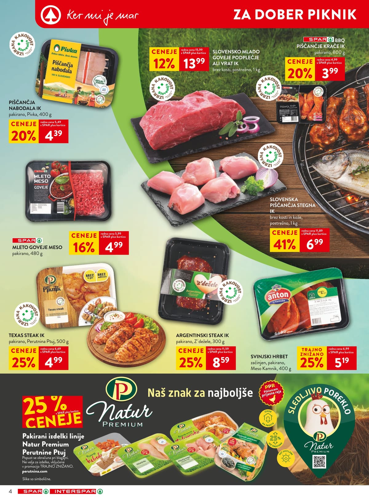 Stran 4. Spar kataloga - Akcijska Ponudba od 12.04.2026.