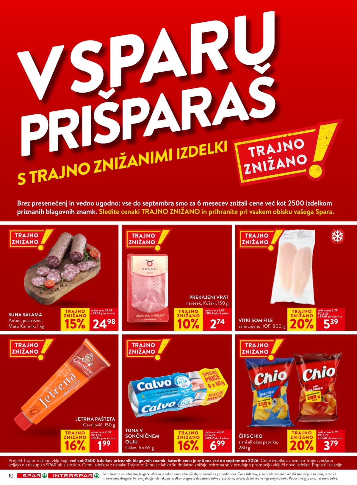 Stran 10. Spar kataloga - Akcijska Ponudba od 19.04.2026.