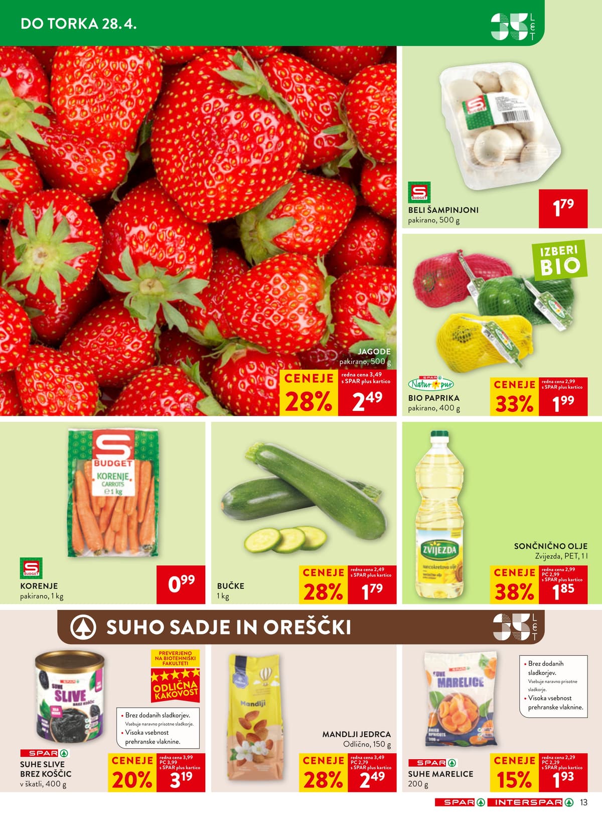 Stran 13. Spar kataloga - Akcijska Ponudba od 19.04.2026.