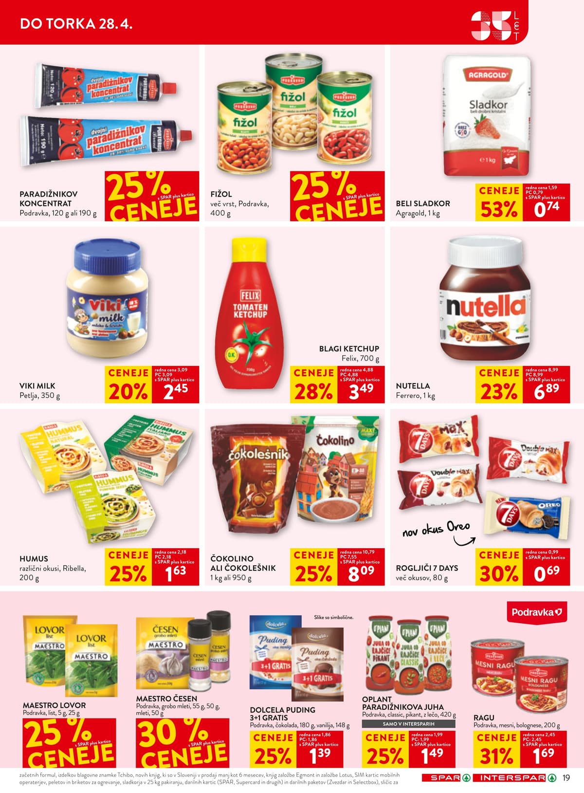 Stran 23. Spar kataloga - Akcijska Ponudba od 19.04.2026.