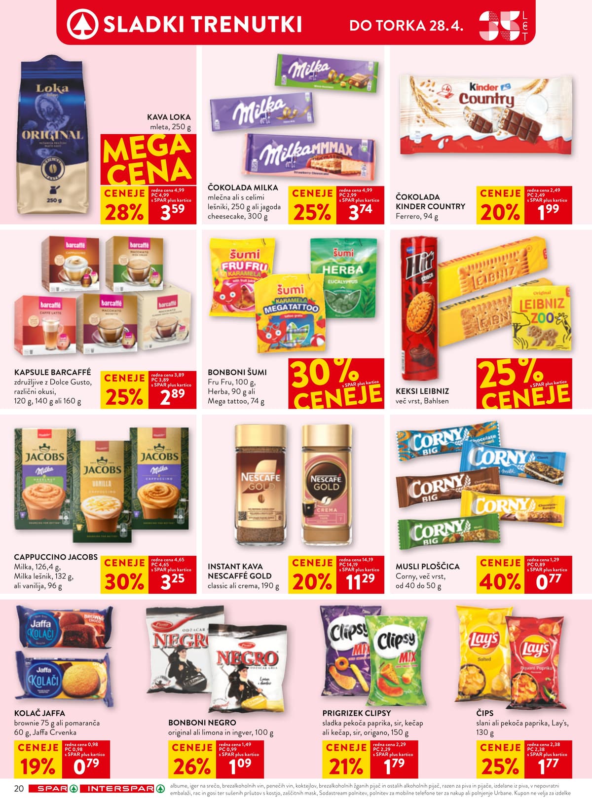 Stran 24. Spar kataloga - Akcijska Ponudba od 19.04.2026.