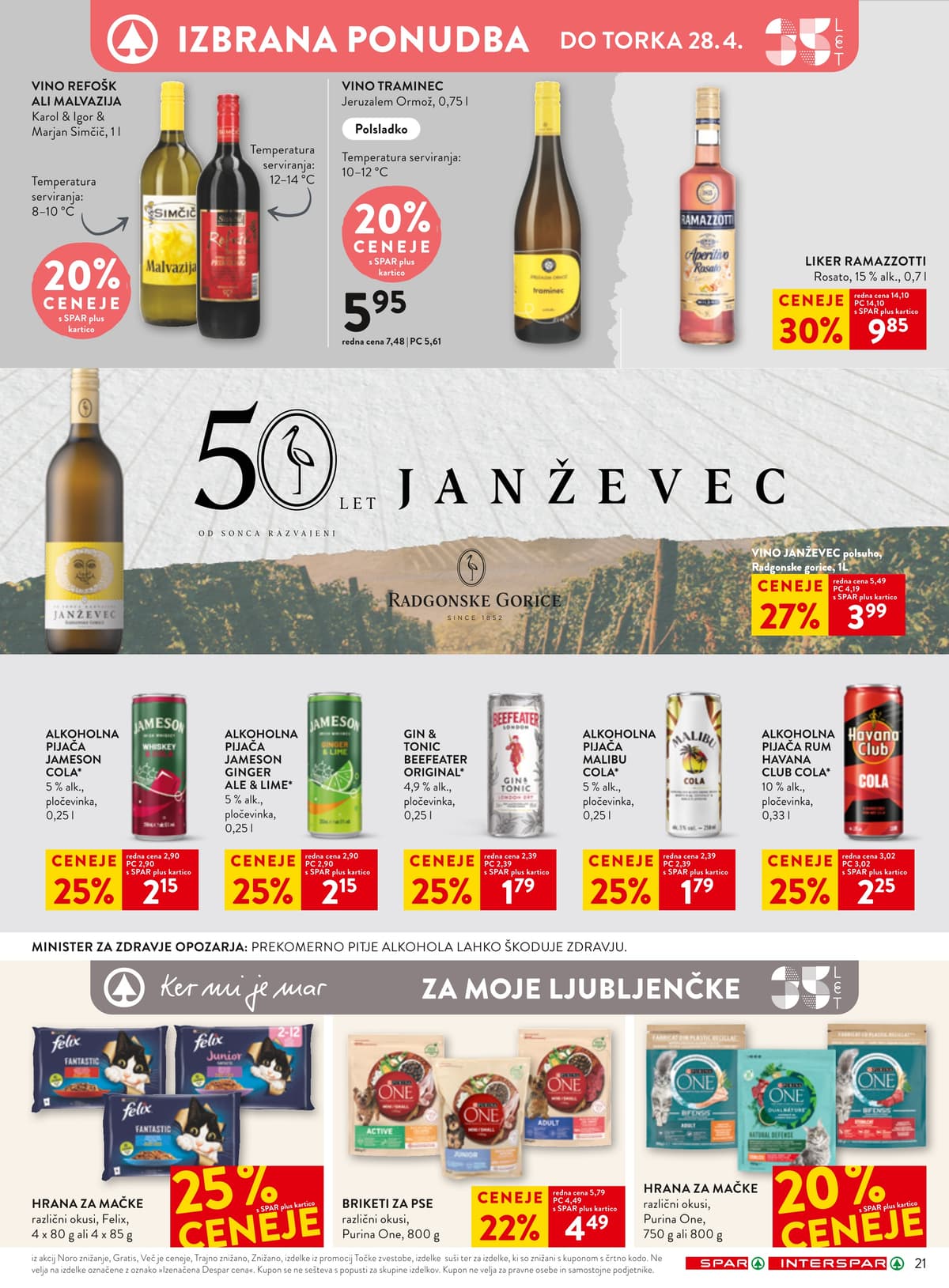 Stran 25. Spar kataloga - Akcijska Ponudba od 19.04.2026.