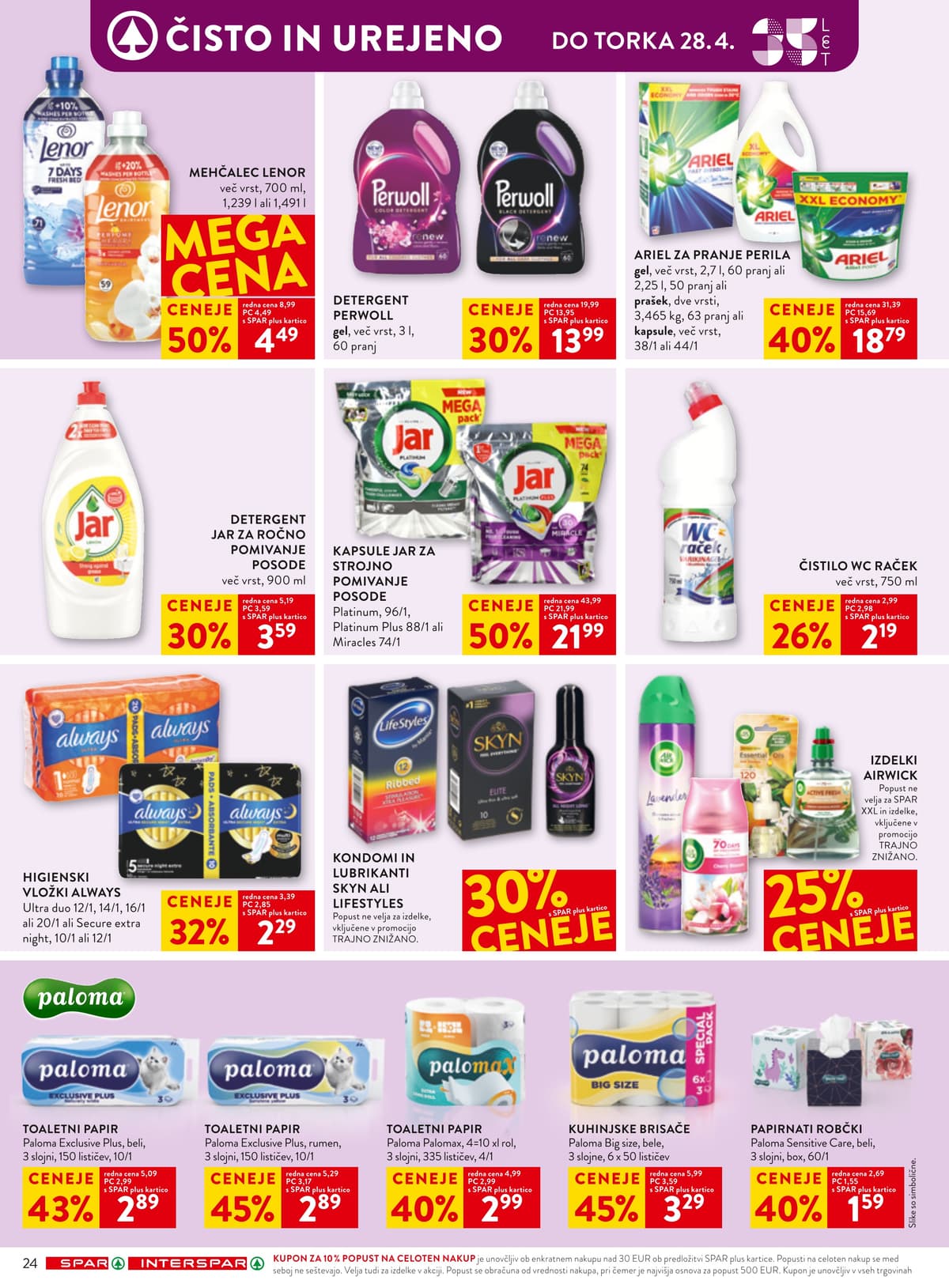 Stran 33. Spar kataloga - Akcijska Ponudba od 19.04.2026.