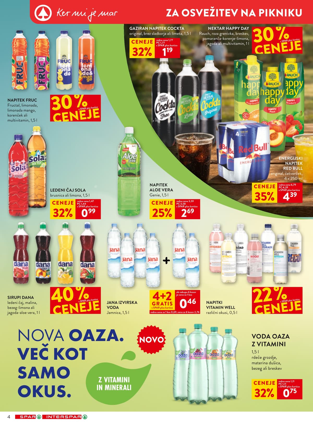 Stran 4. Spar kataloga - Akcijska Ponudba od 19.04.2026.