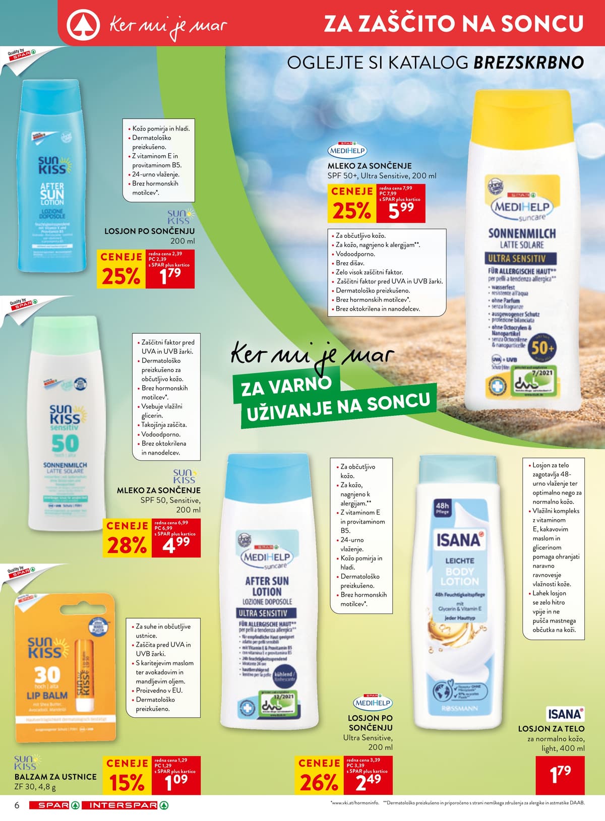 Stran 6. Spar kataloga - Akcijska Ponudba od 19.04.2026.