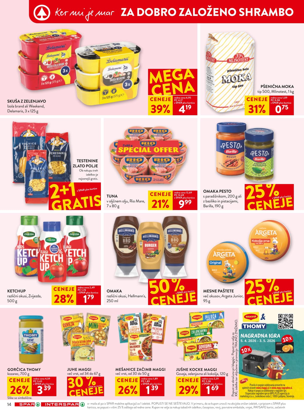 Stran 16. Spar kataloga - Akcijska Ponudba od 26.04.2026.