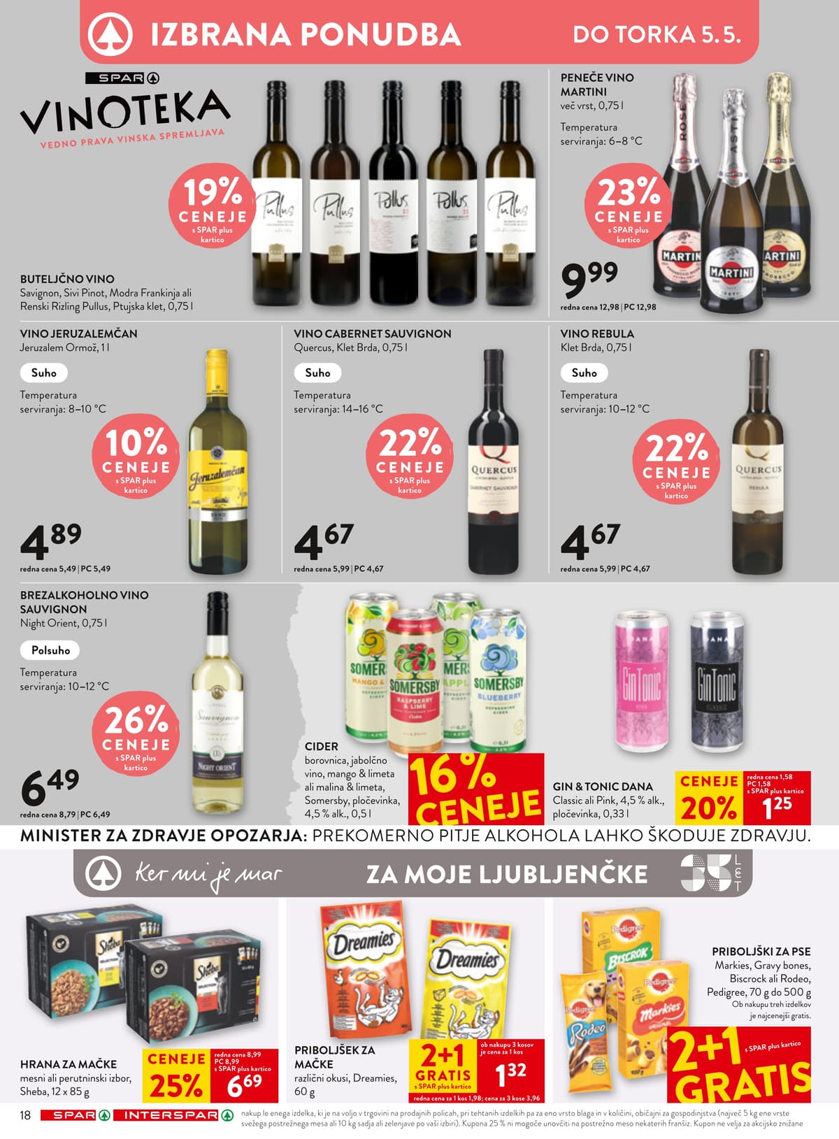 Stran 22. Spar kataloga - Akcijska Ponudba od 26.04.2026.