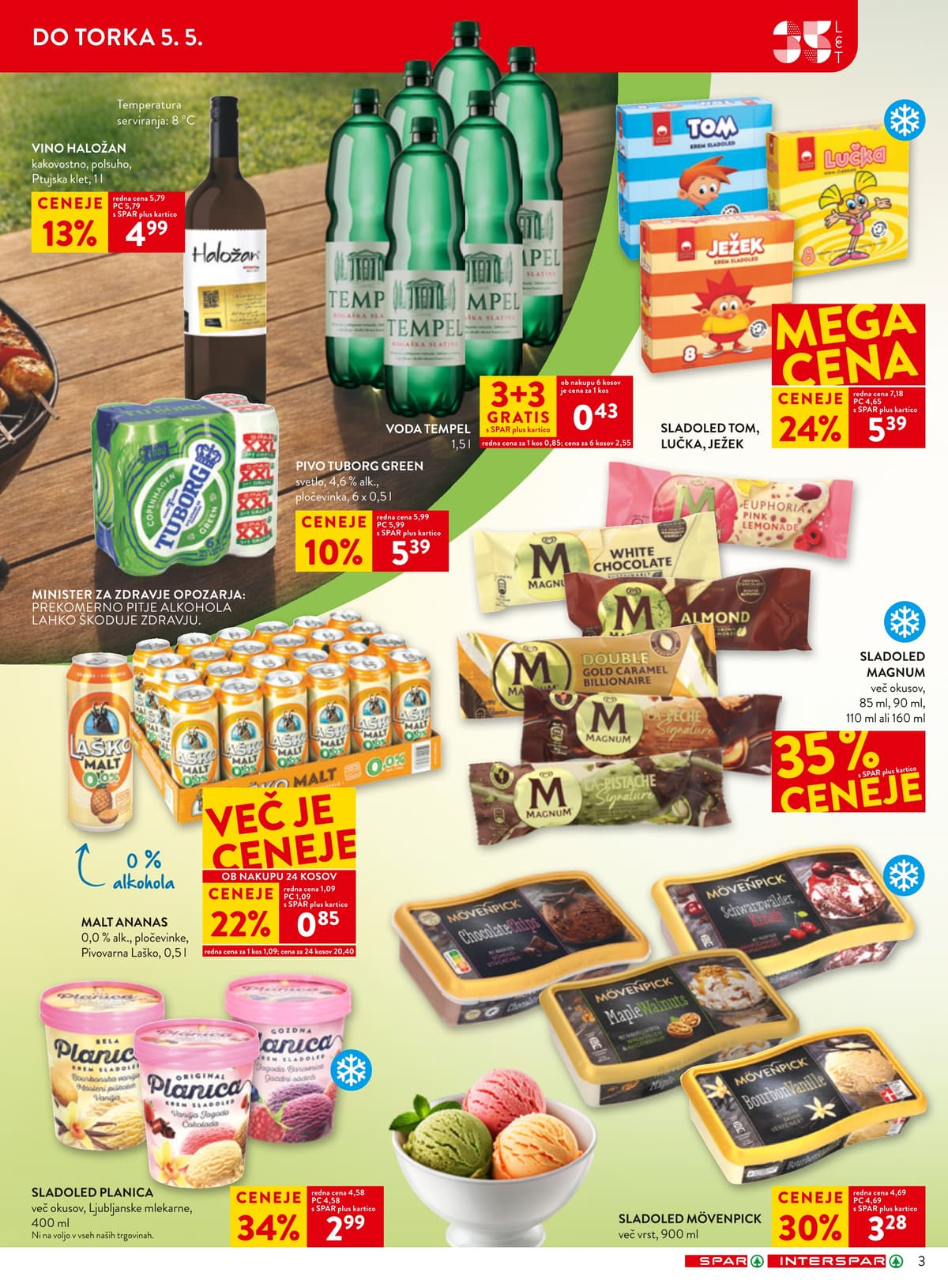 Stran 3. Spar kataloga - Akcijska Ponudba od 26.04.2026.