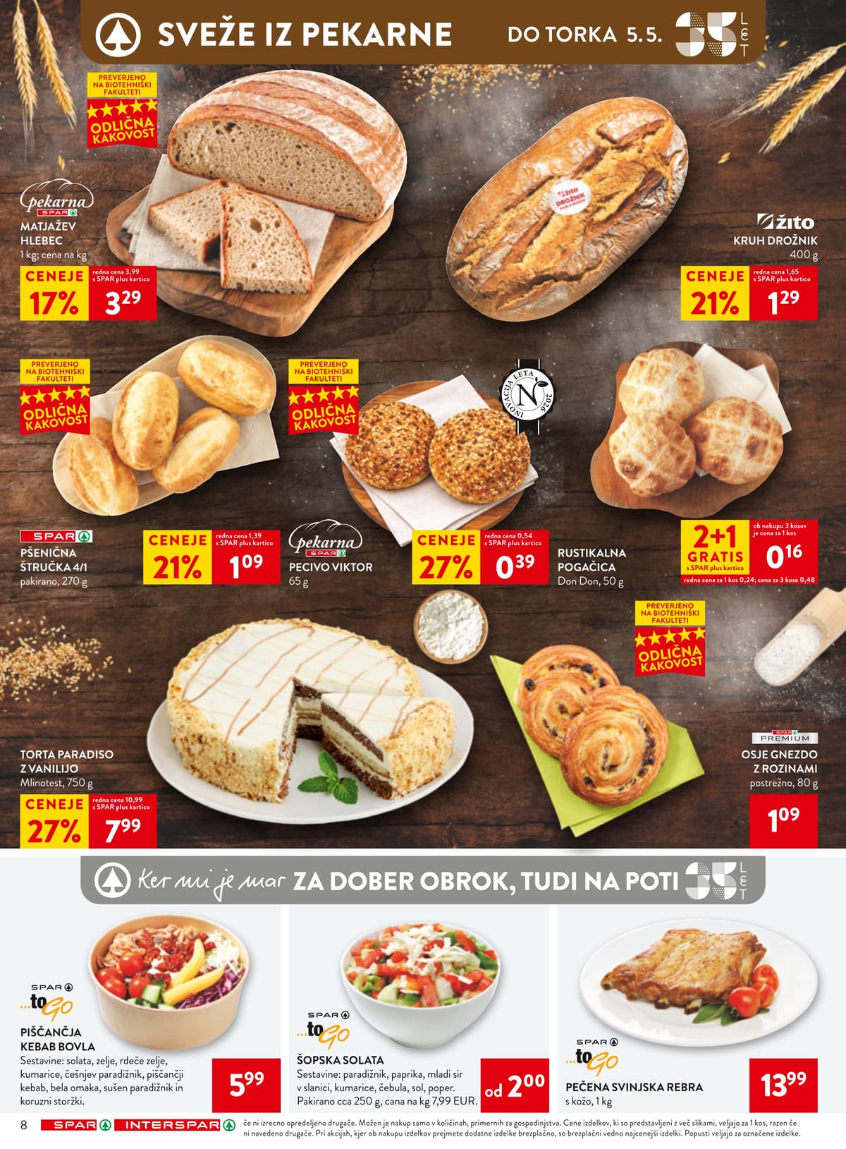 Stran 8. Spar kataloga - Akcijska Ponudba od 26.04.2026.