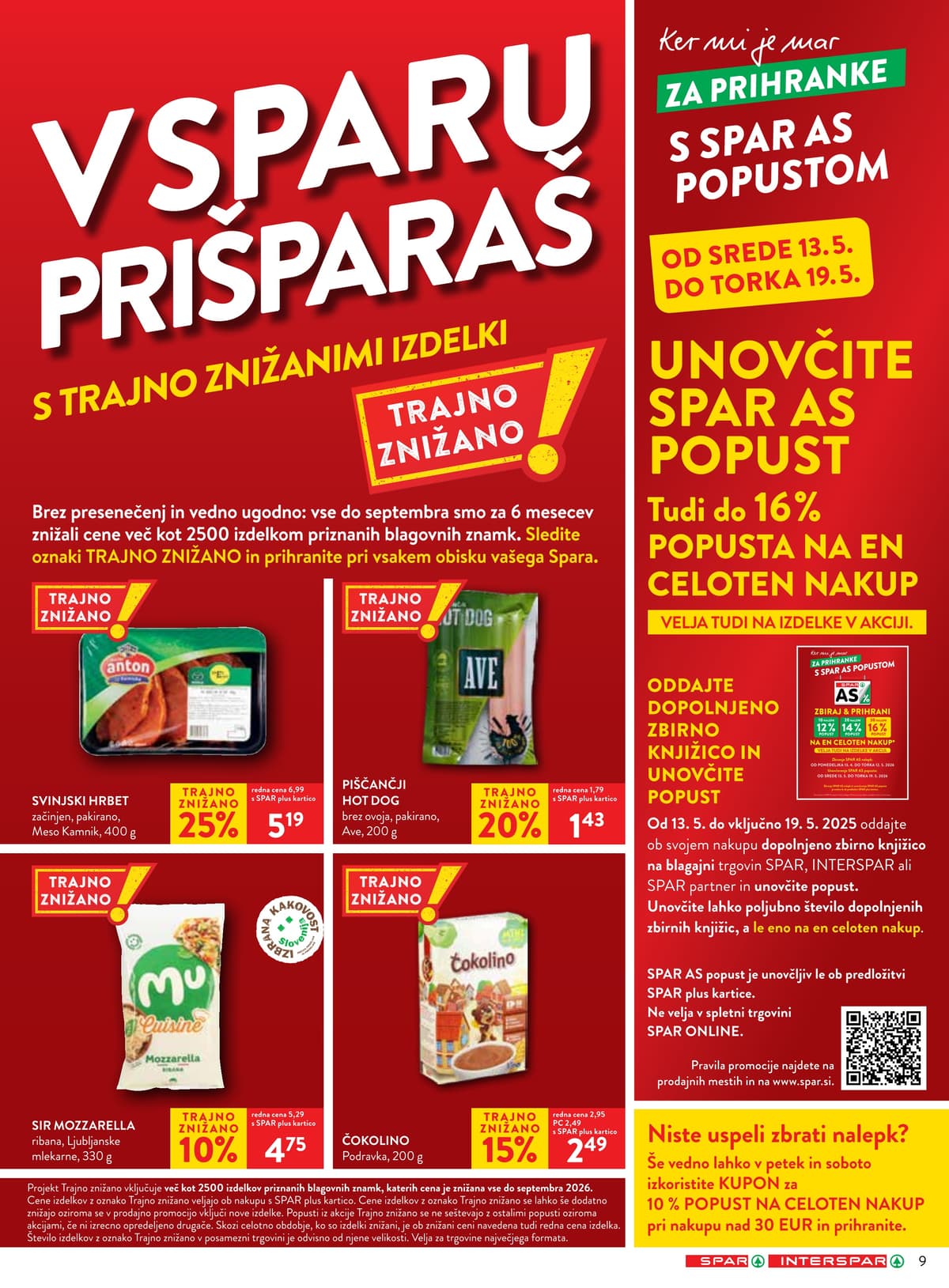 Stran 13. Spar kataloga - Akcijska Ponudba od 10.05.2026.