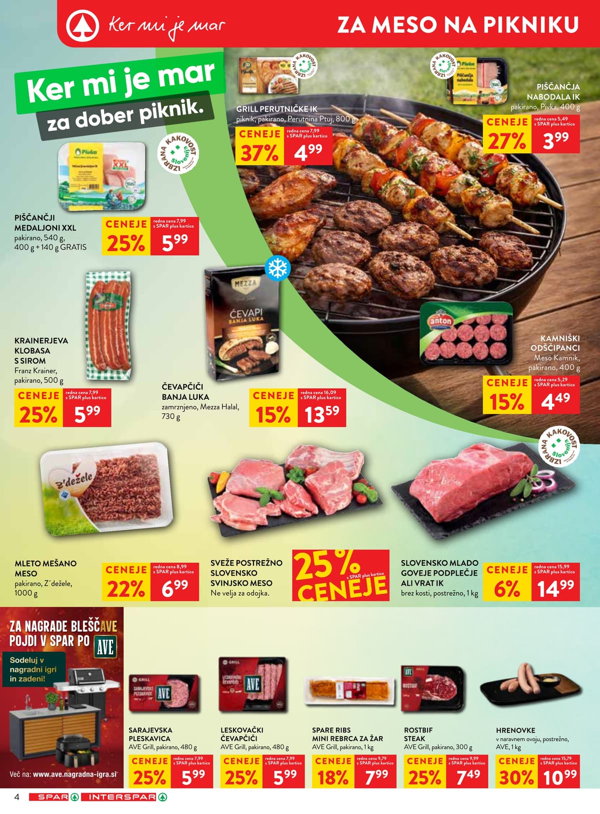 Stran 4. Spar kataloga - Akcijska Ponudba od 10.05.2026.