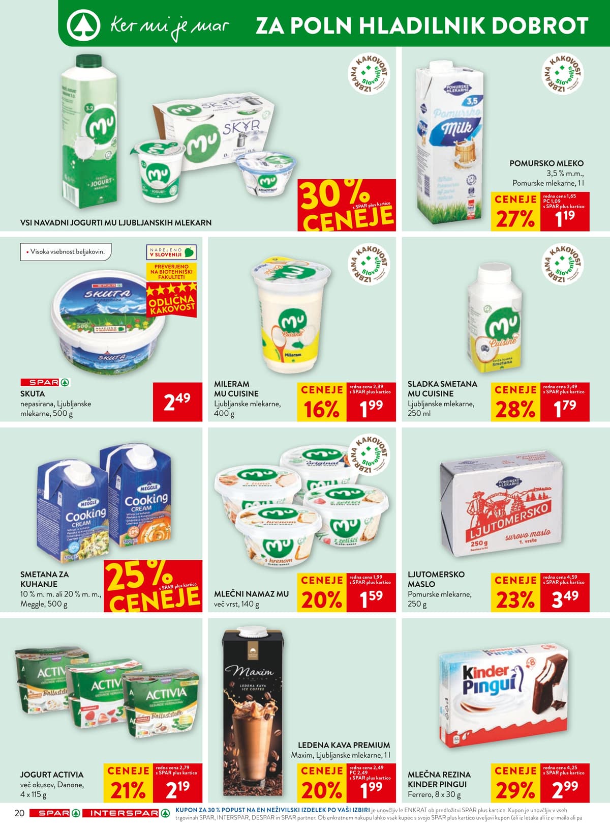 Stran 28. Spar kataloga - Akcijska Ponudba od 18.05.2026.