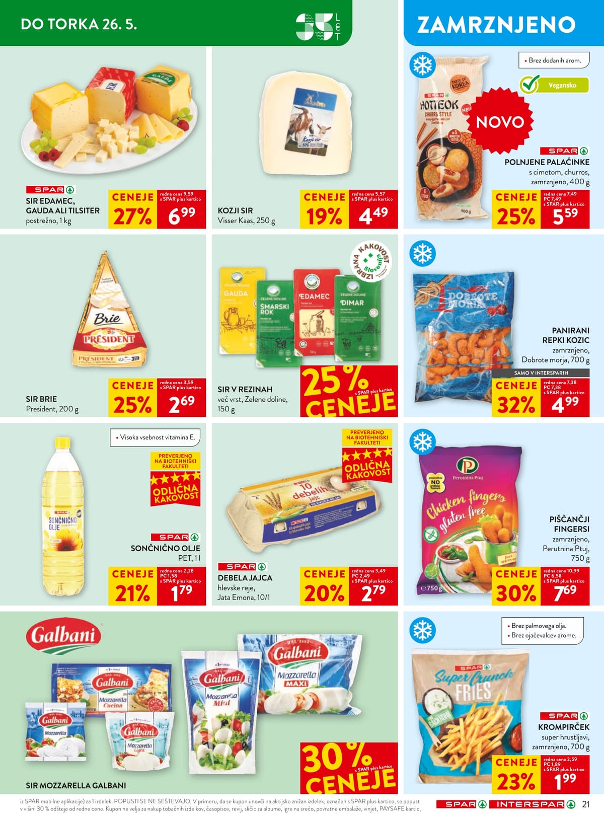 Stran 29. Spar kataloga - Akcijska Ponudba od 18.05.2026.