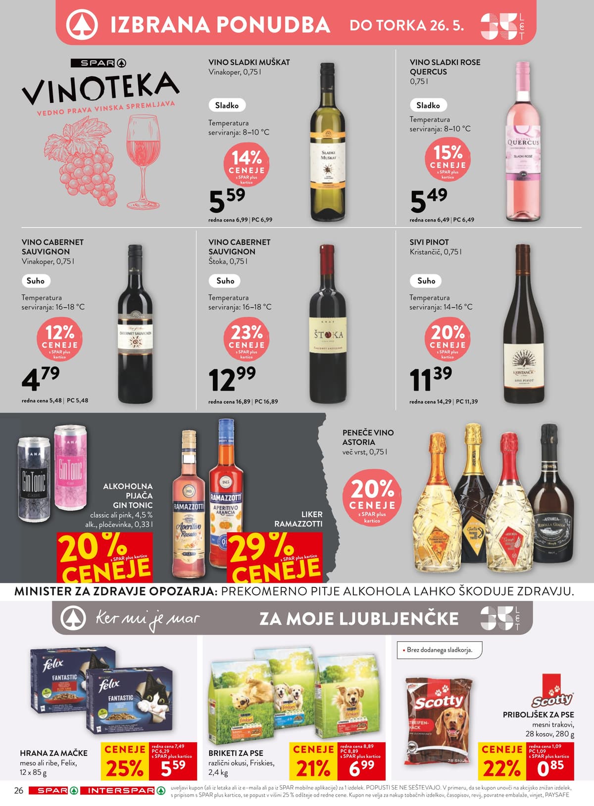 Stran 36. Spar kataloga - Akcijska Ponudba od 18.05.2026.
