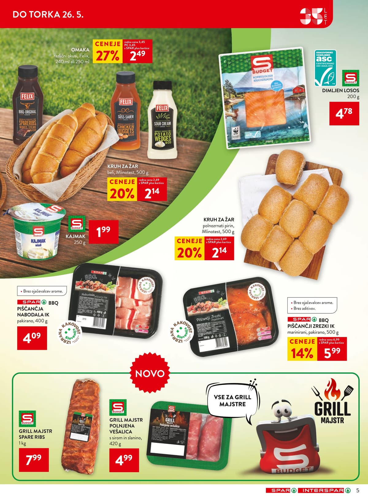 Stran 5. Spar kataloga - Akcijska Ponudba od 18.05.2026.