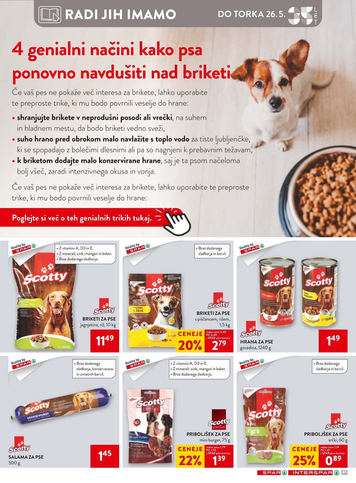 Stran 54. Spar kataloga - Akcijska Ponudba od 18.05.2026.