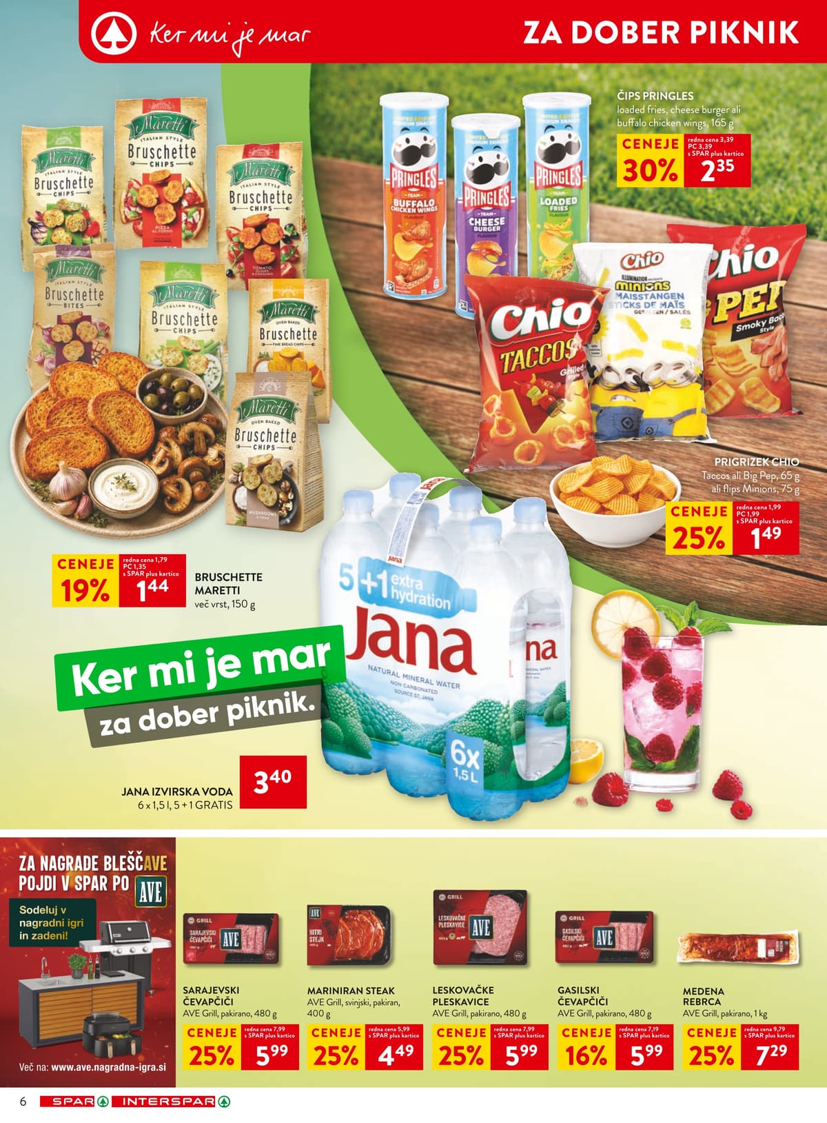Stran 6. Spar kataloga - Akcijska Ponudba od 18.05.2026.