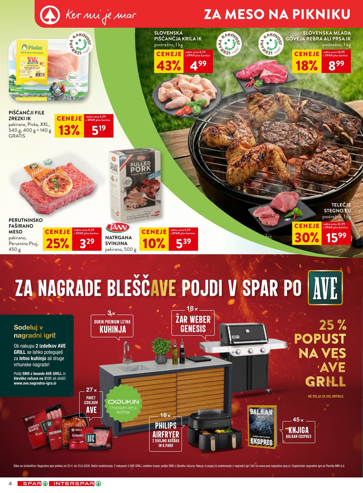Stran 4. Spar kataloga - Akcijska Ponudba od 24.05.2026.
