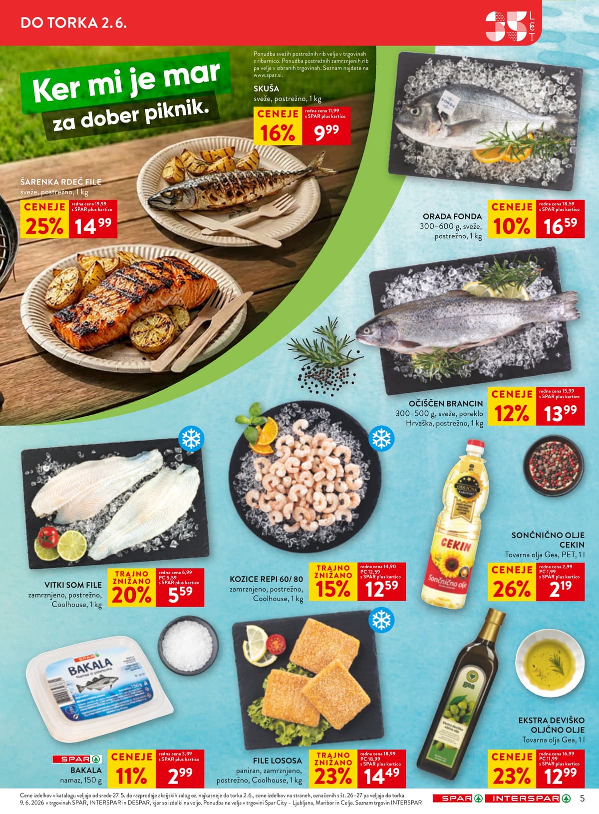 Stran 5. Spar kataloga - Akcijska Ponudba od 24.05.2026.