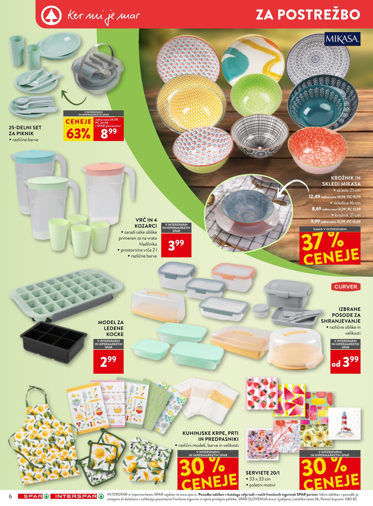 Stran 6. Spar kataloga - Akcijska Ponudba od 24.05.2026.