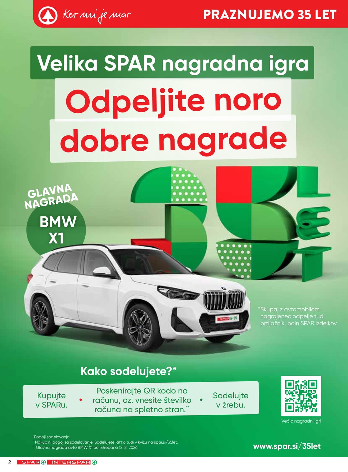 Stran 2. Spar kataloga - Akcijska Ponudba od 31.05.2026.