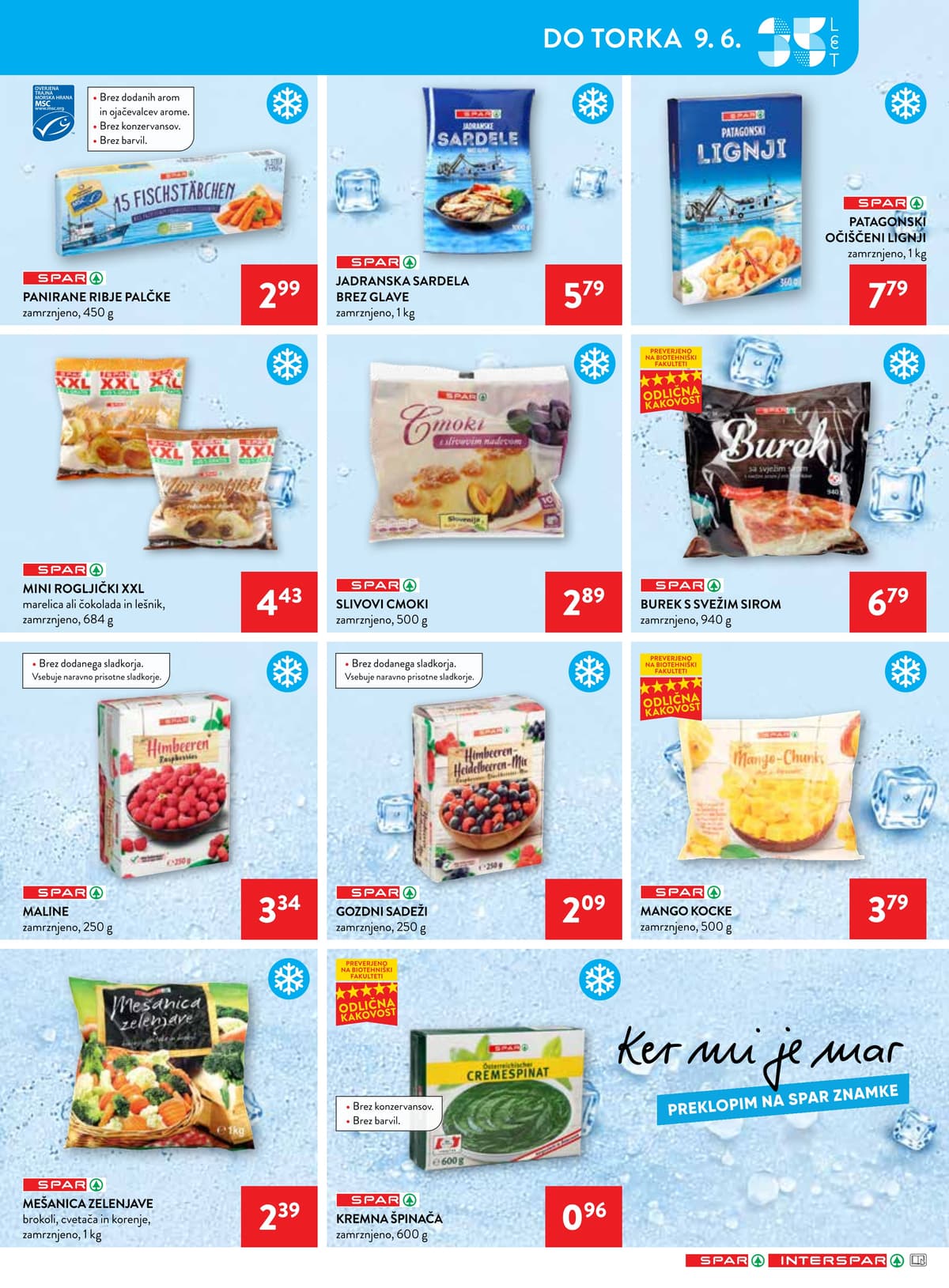 Stran 29. Spar kataloga - Akcijska Ponudba od 31.05.2026.