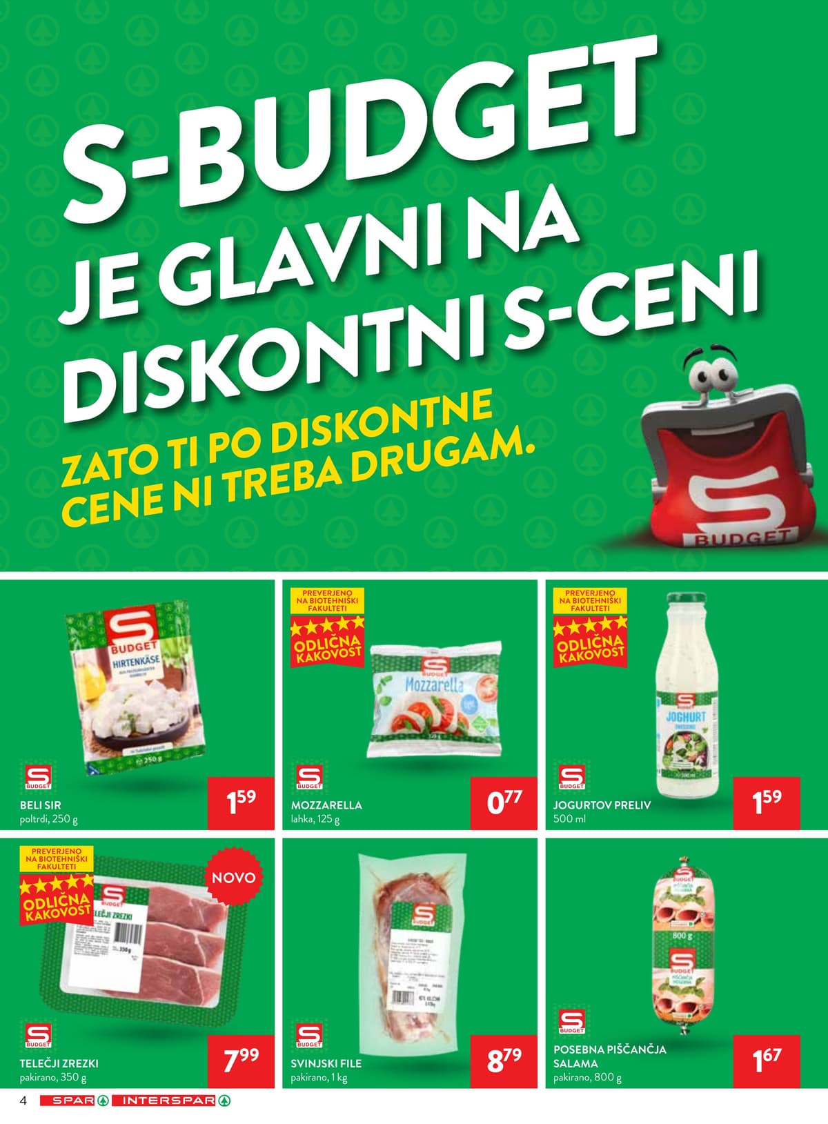 Stran 4. Spar kataloga - Akcijska Ponudba od 31.05.2026.