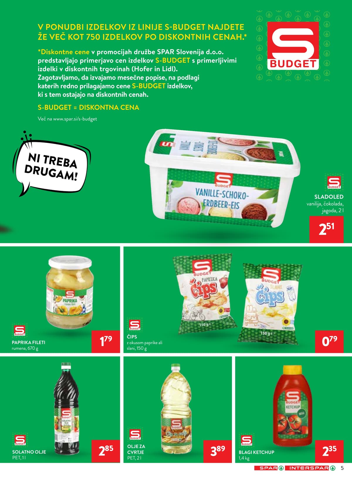 Stran 5. Spar kataloga - Akcijska Ponudba od 31.05.2026.