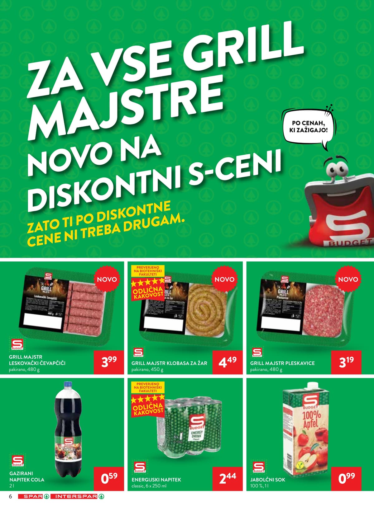 Stran 6. Spar kataloga - Akcijska Ponudba od 31.05.2026.