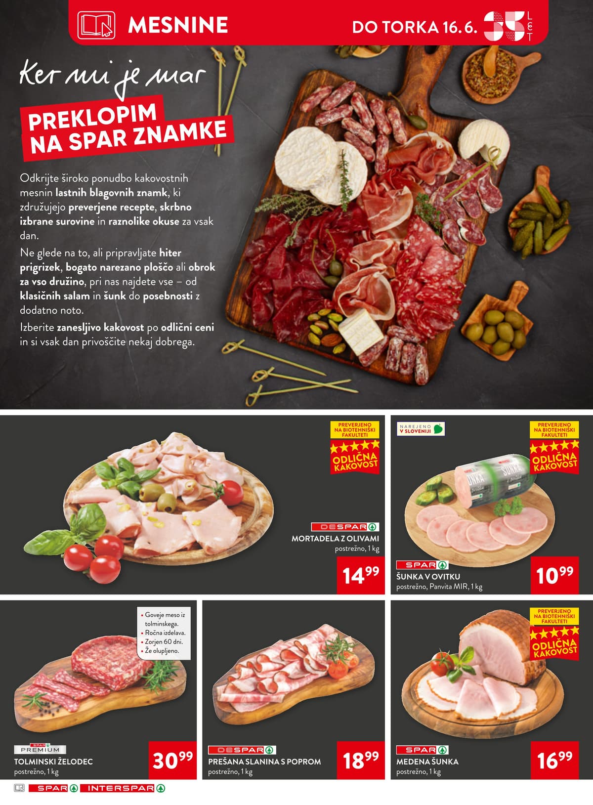 Stran 11. Spar kataloga - Akcijska Ponudba od 07.06.2026.