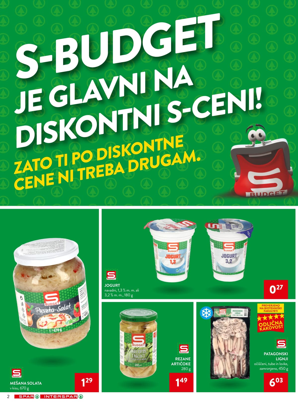 Stran 2. Spar kataloga - Akcijska Ponudba od 07.06.2026.
