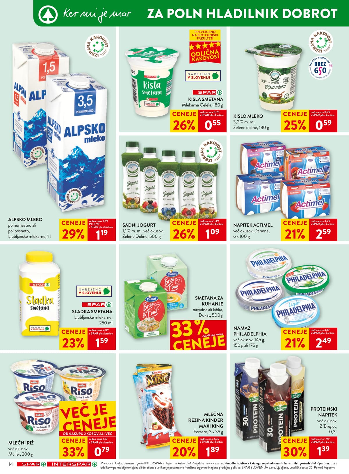 Stran 21. Spar kataloga - Akcijska Ponudba od 07.06.2026.