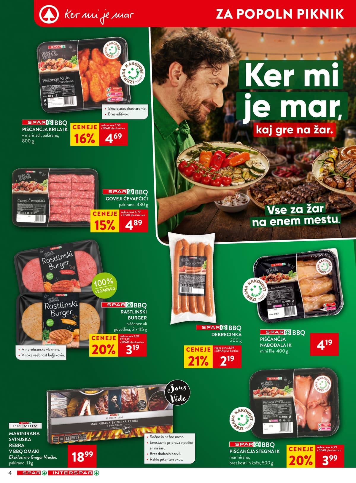 Stran 4. Spar kataloga - Akcijska Ponudba od 07.06.2026.