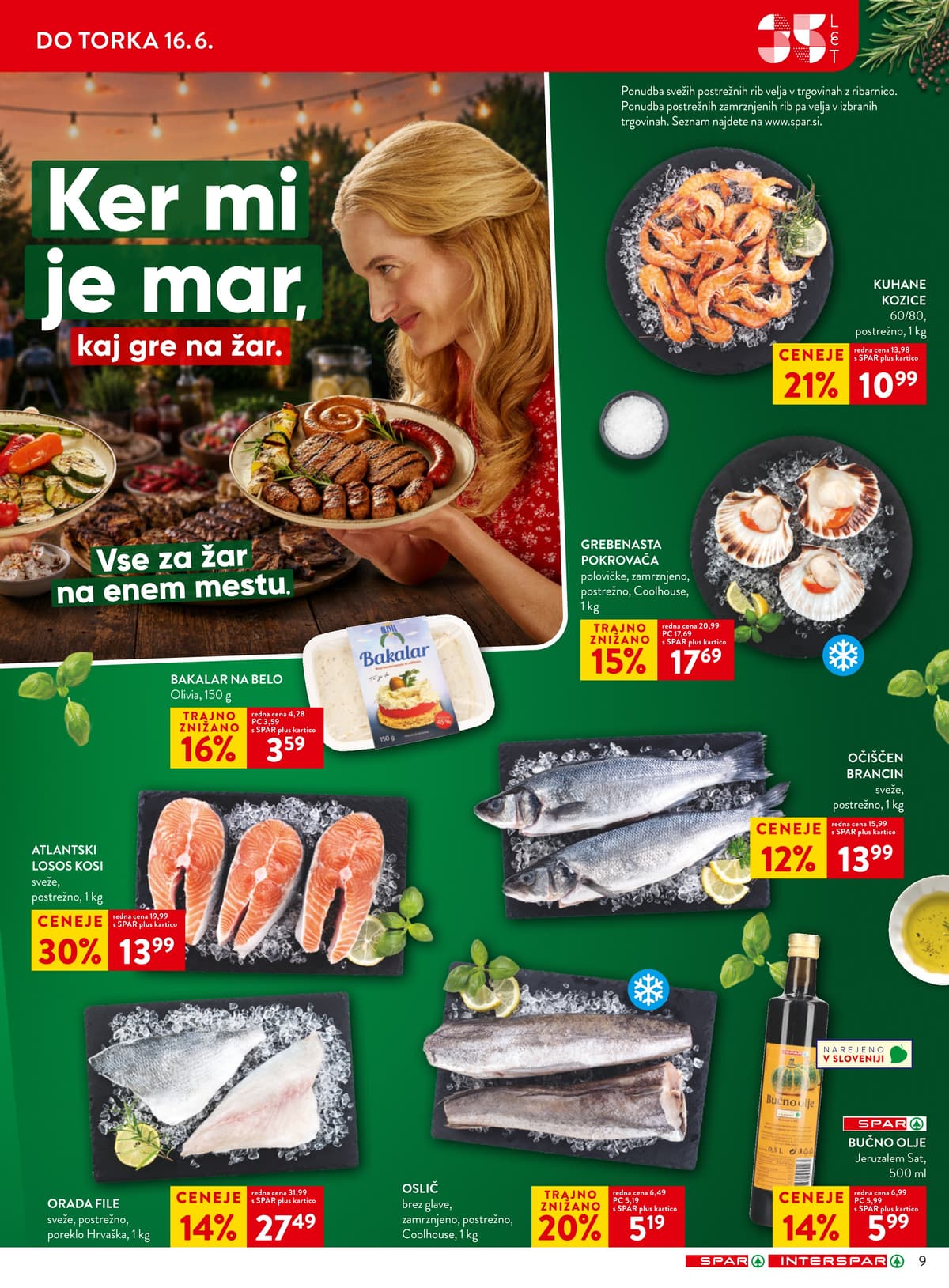 Stran 9. Spar kataloga - Akcijska Ponudba od 07.06.2026.