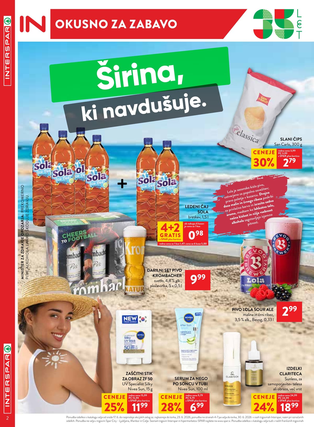 Stran 2. Spar kataloga - Interspar Akcijska Ponudba od 14.06.2026