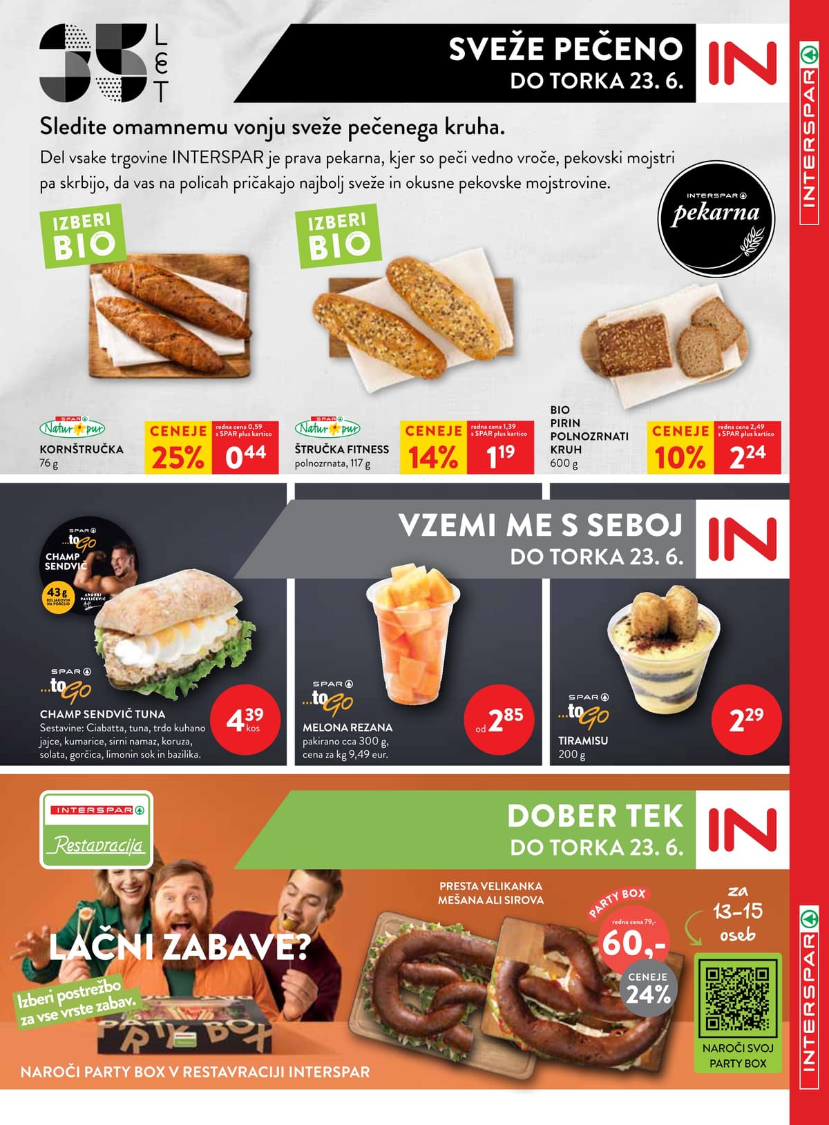 Stran 8. Spar kataloga - Interspar Akcijska Ponudba od 14.06.2026