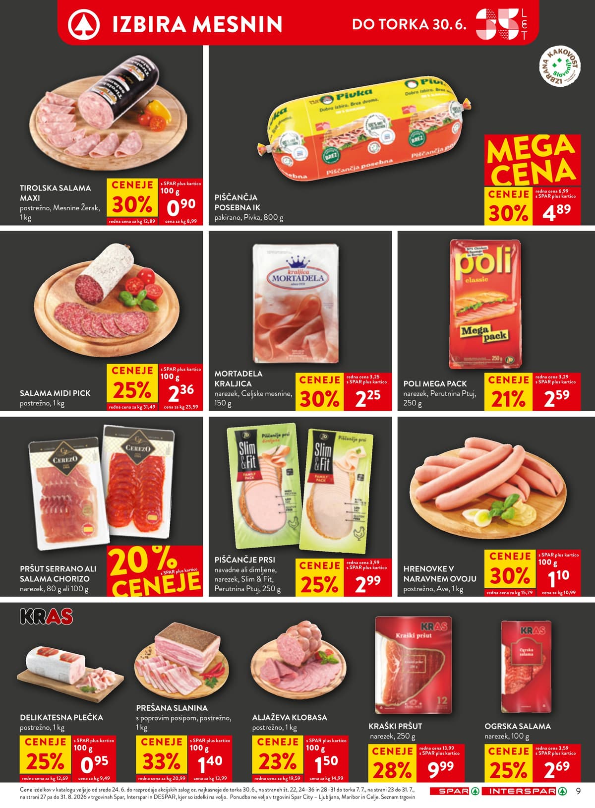 Stran 14. Spar kataloga - Akcijska Ponuda od 21.06.2026