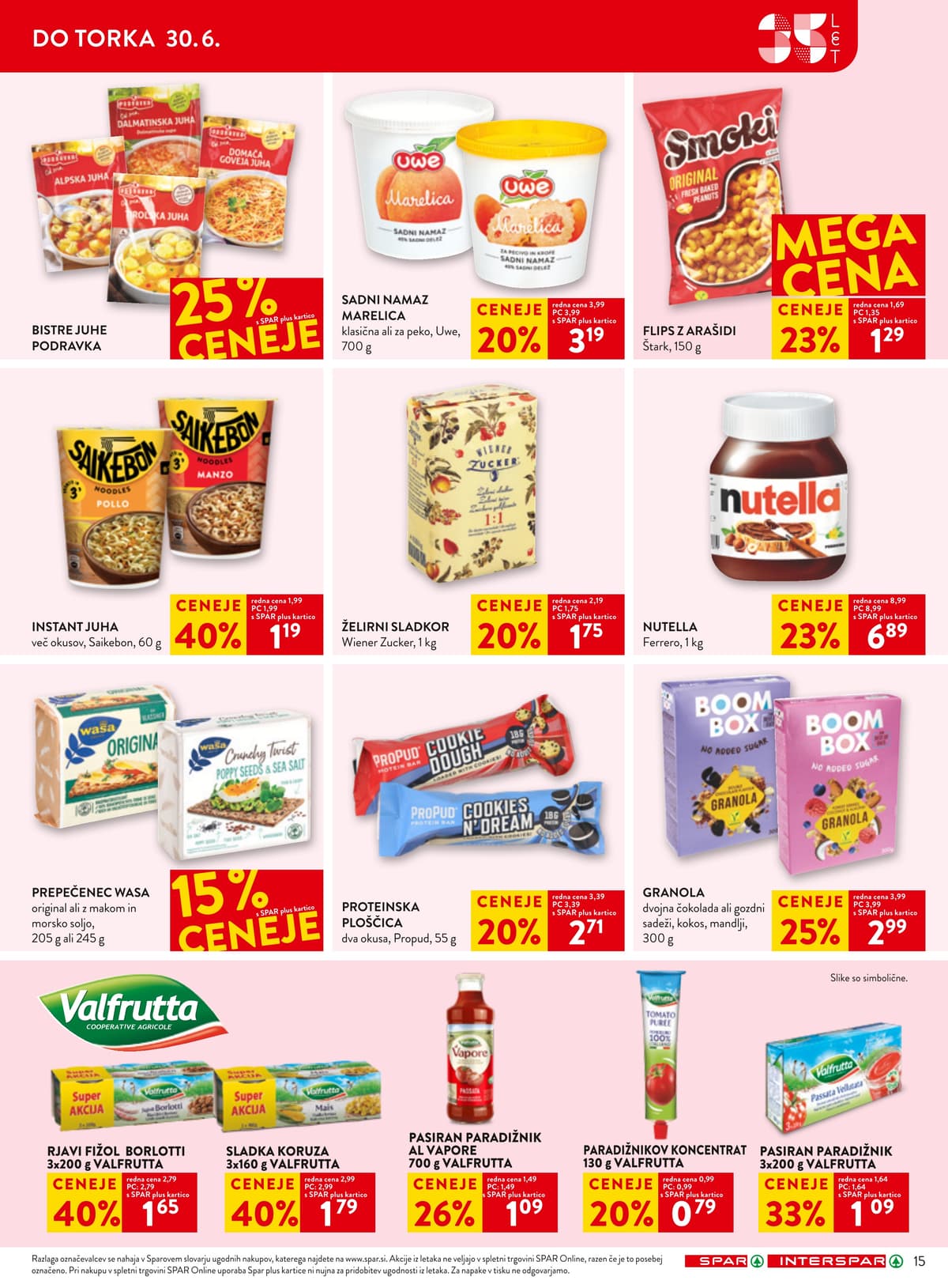 Stran 23. Spar kataloga - Akcijska Ponuda od 21.06.2026