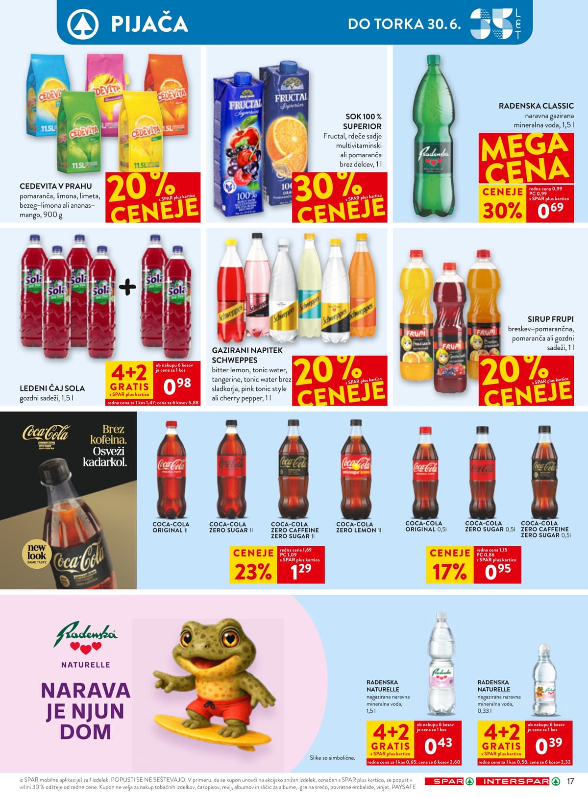 Stran 25. Spar kataloga - Akcijska Ponuda od 21.06.2026