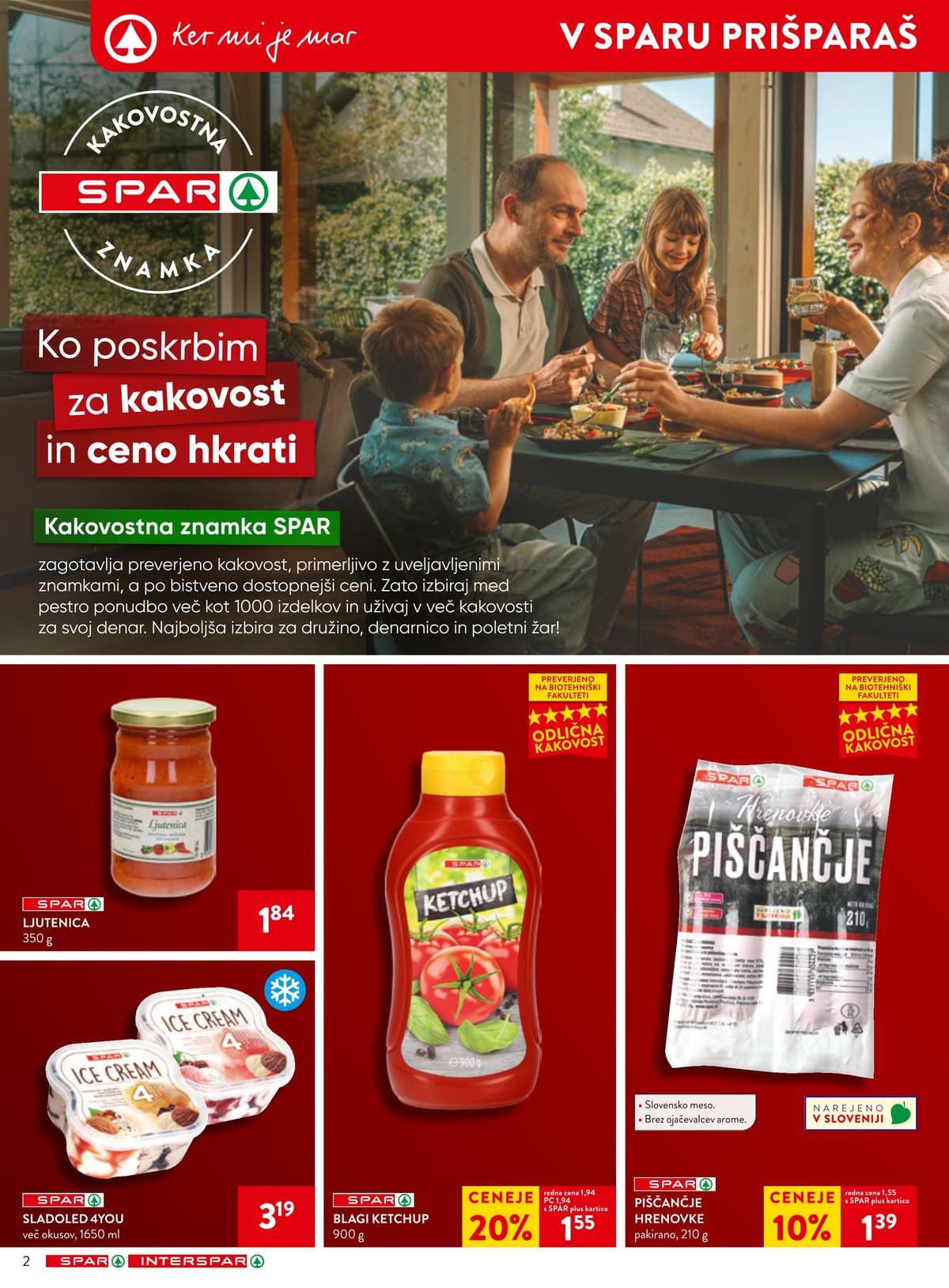 Stran 4. Spar kataloga - Akcijska Ponuda od 21.06.2026