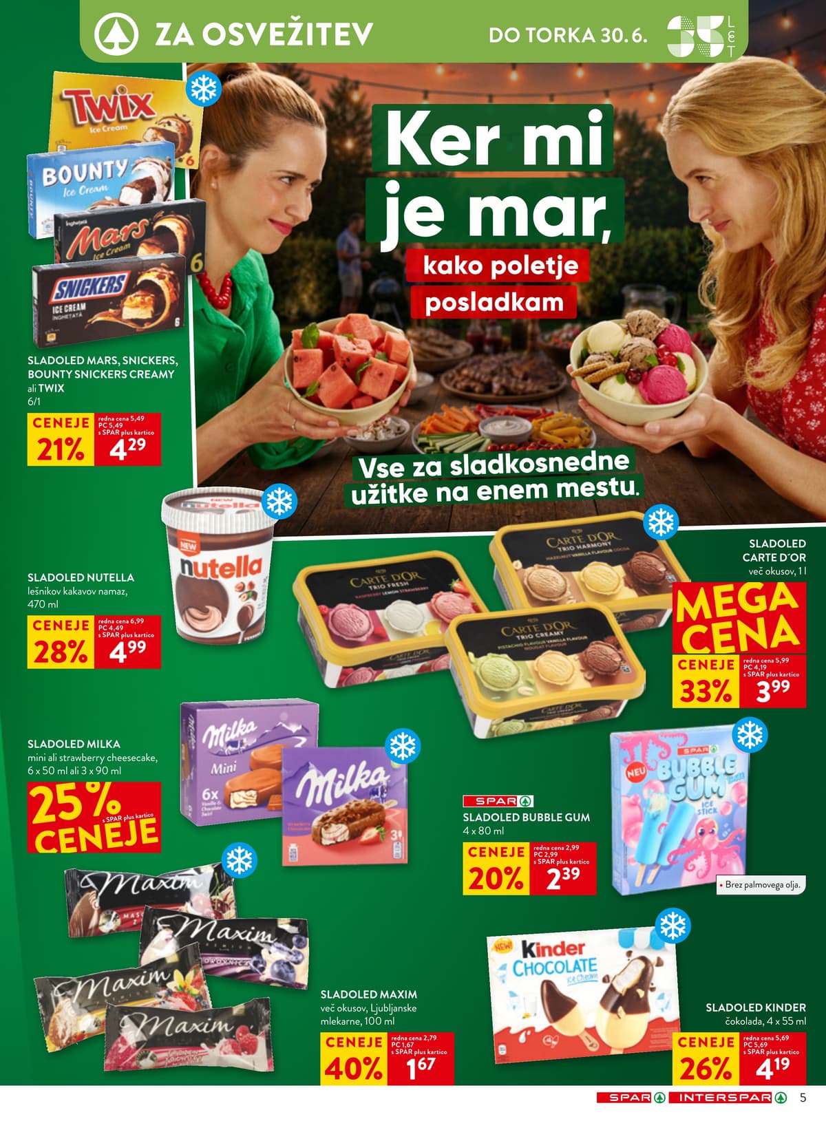 Stran 6. Spar kataloga - Akcijska Ponuda od 21.06.2026