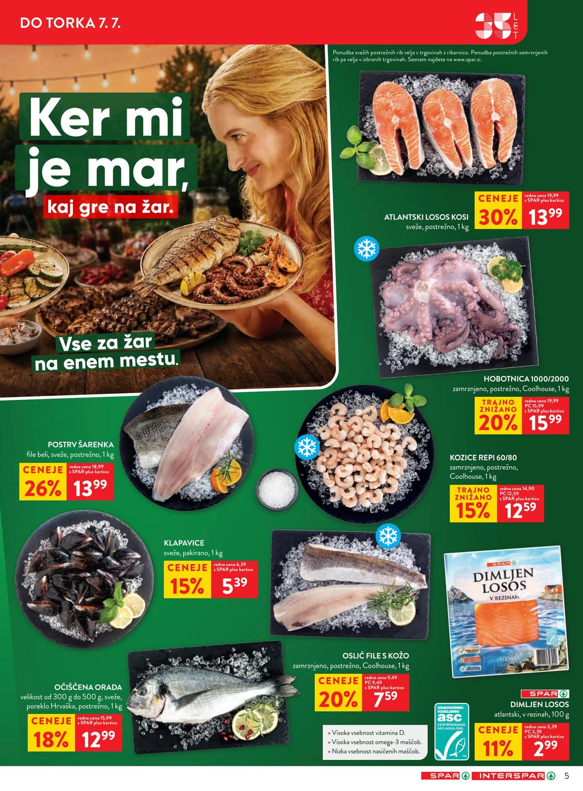 Stran 5. Spar kataloga - Akcijska Ponudba od 29.06.2026