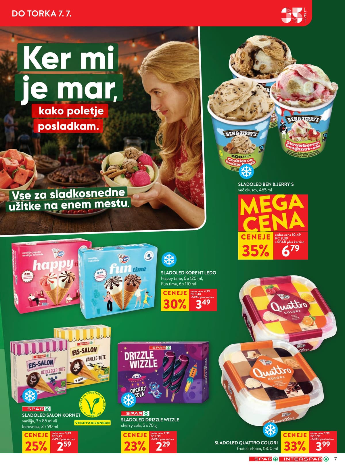 Stran 7. Spar kataloga - Akcijska Ponudba od 29.06.2026