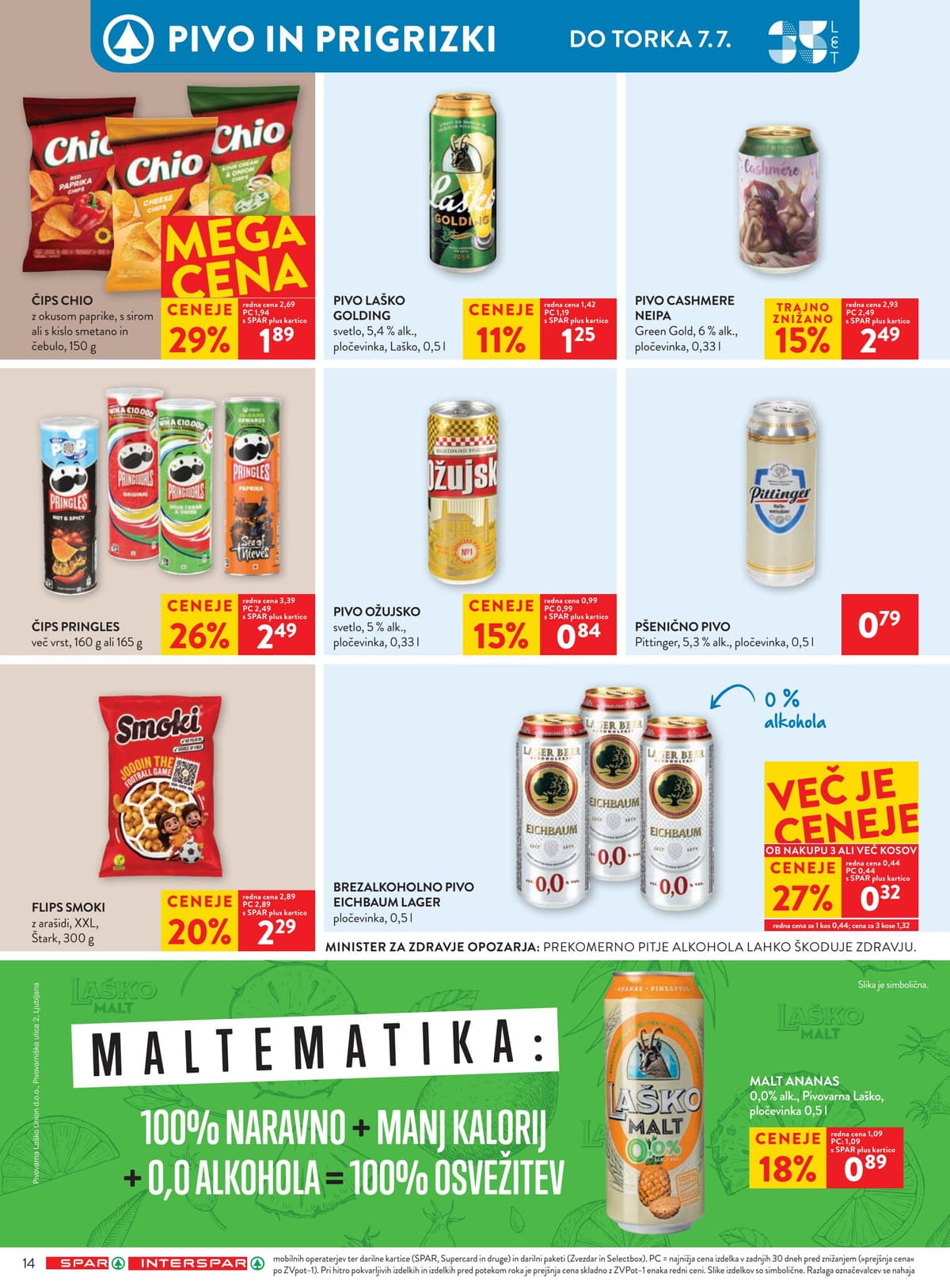 Stran 16. Spar kataloga - Akcijska Ponudba od 29.06.2026