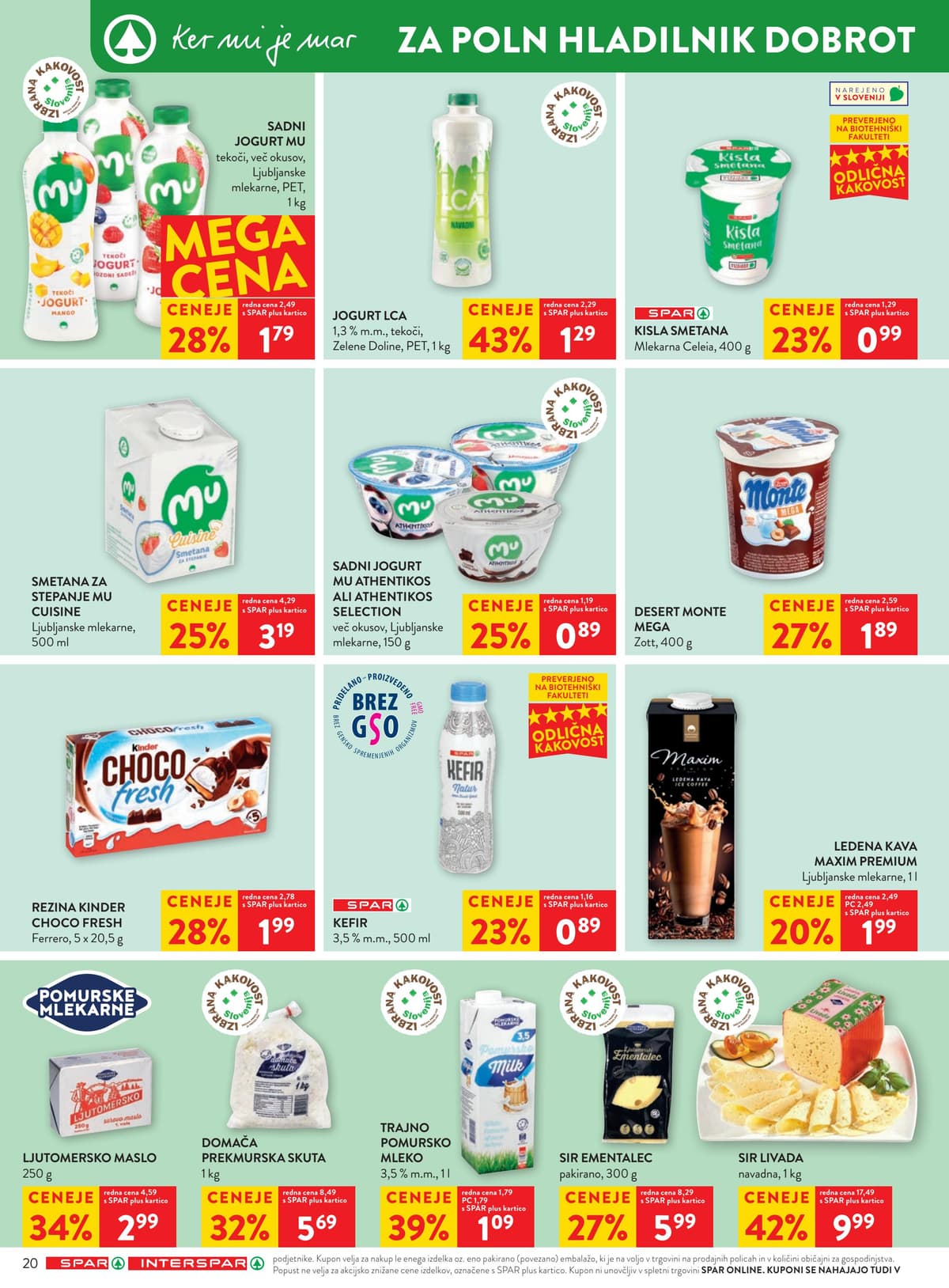 Stran 22. Spar kataloga - Akcijska Ponudba od 29.06.2026