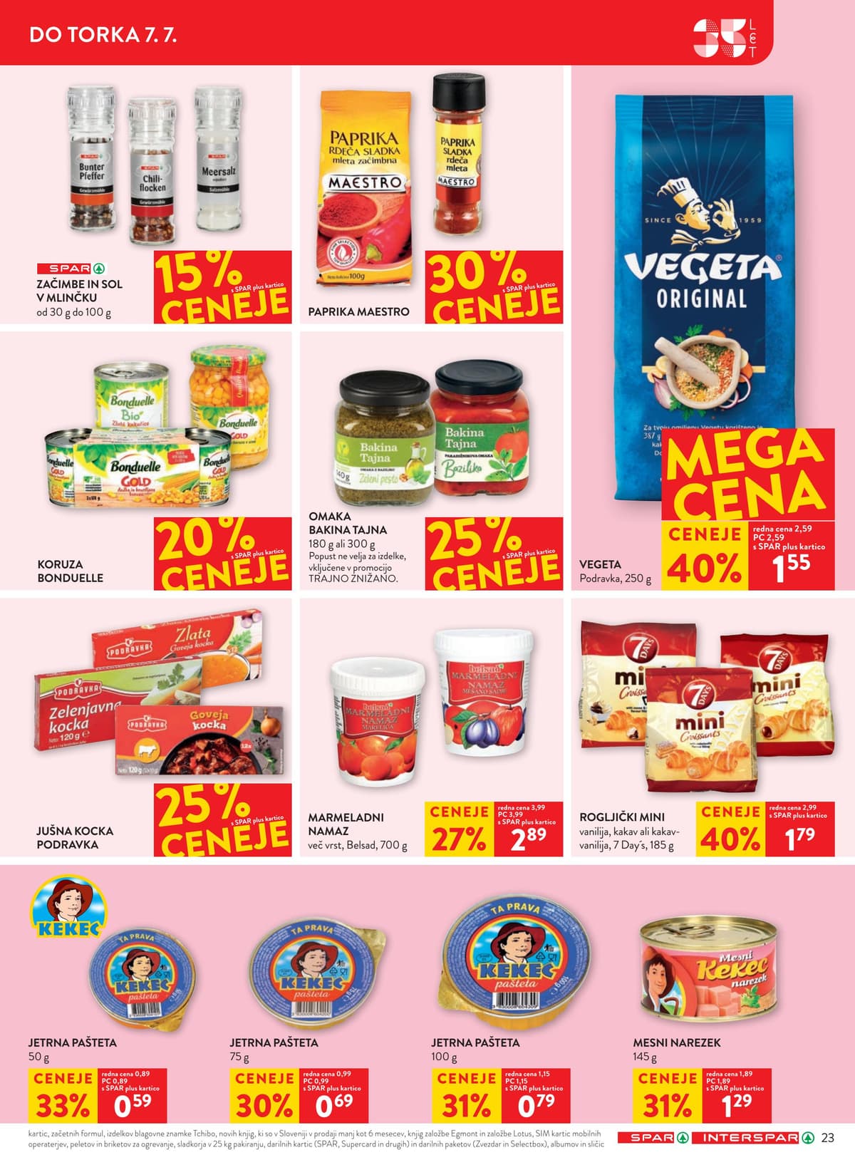 Stran 27. Spar kataloga - Akcijska Ponudba od 29.06.2026