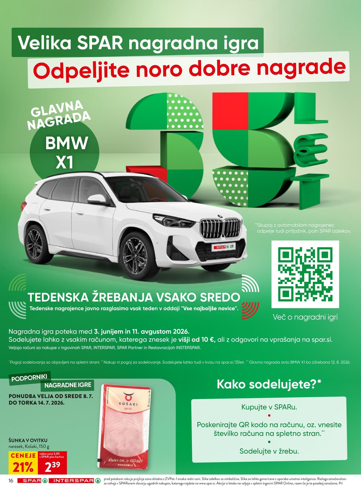 Stran 11. Spar kataloga - Akcijska Ponudba od 05.07.2026
