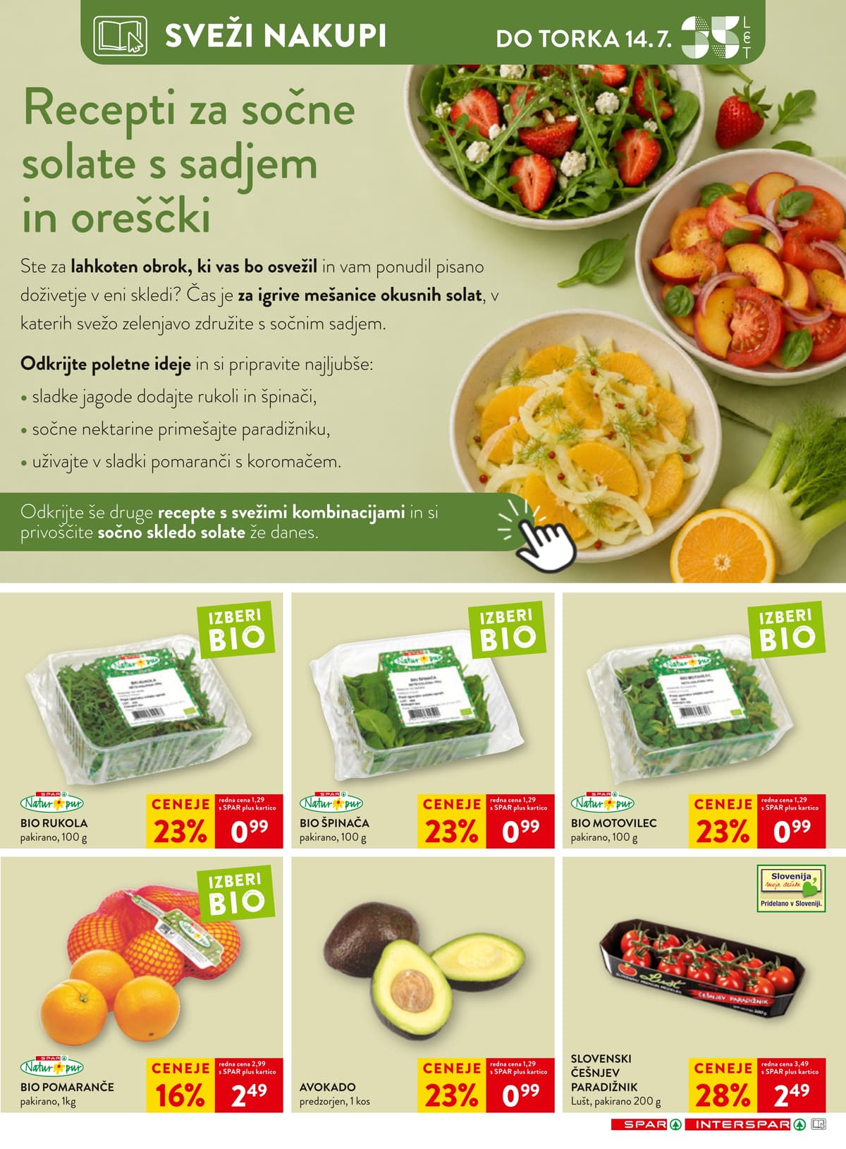 Stran 14. Spar kataloga - Akcijska Ponudba od 05.07.2026