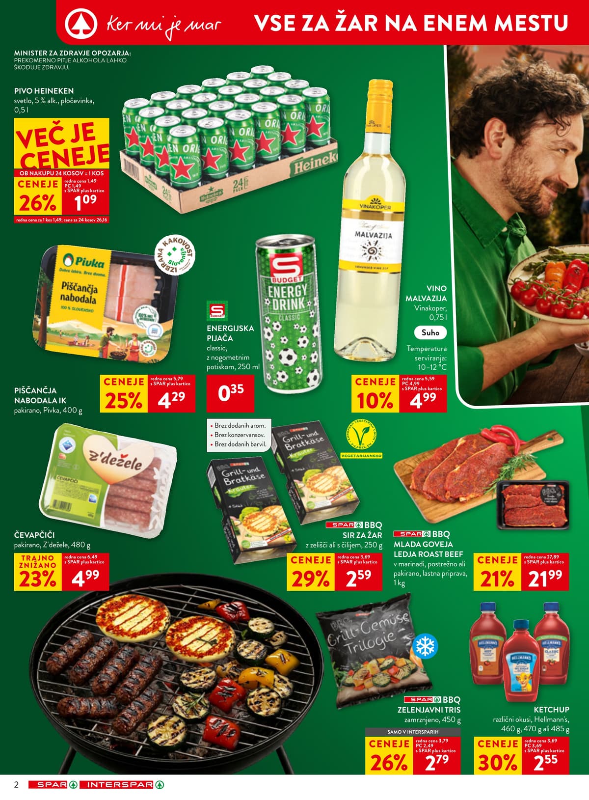 Stran 2. Spar kataloga - Akcijska Ponudba od 05.07.2026