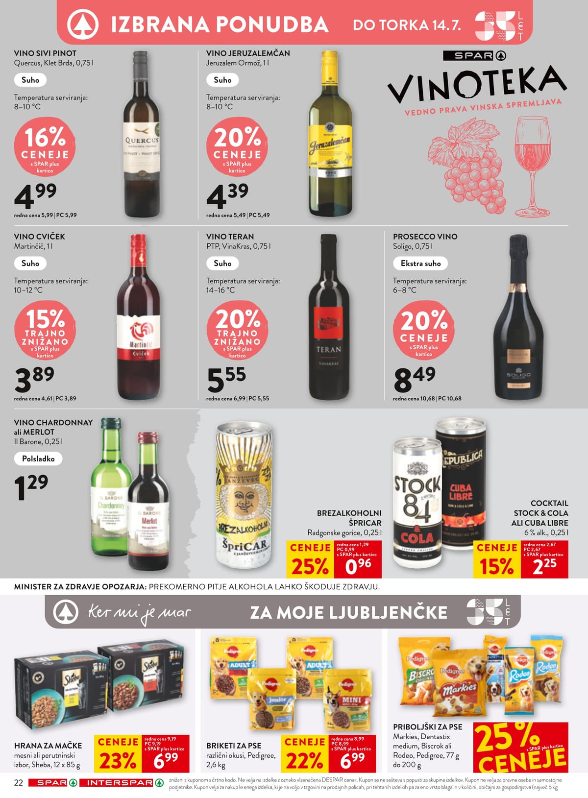 Stran 28. Spar kataloga - Akcijska Ponudba od 05.07.2026